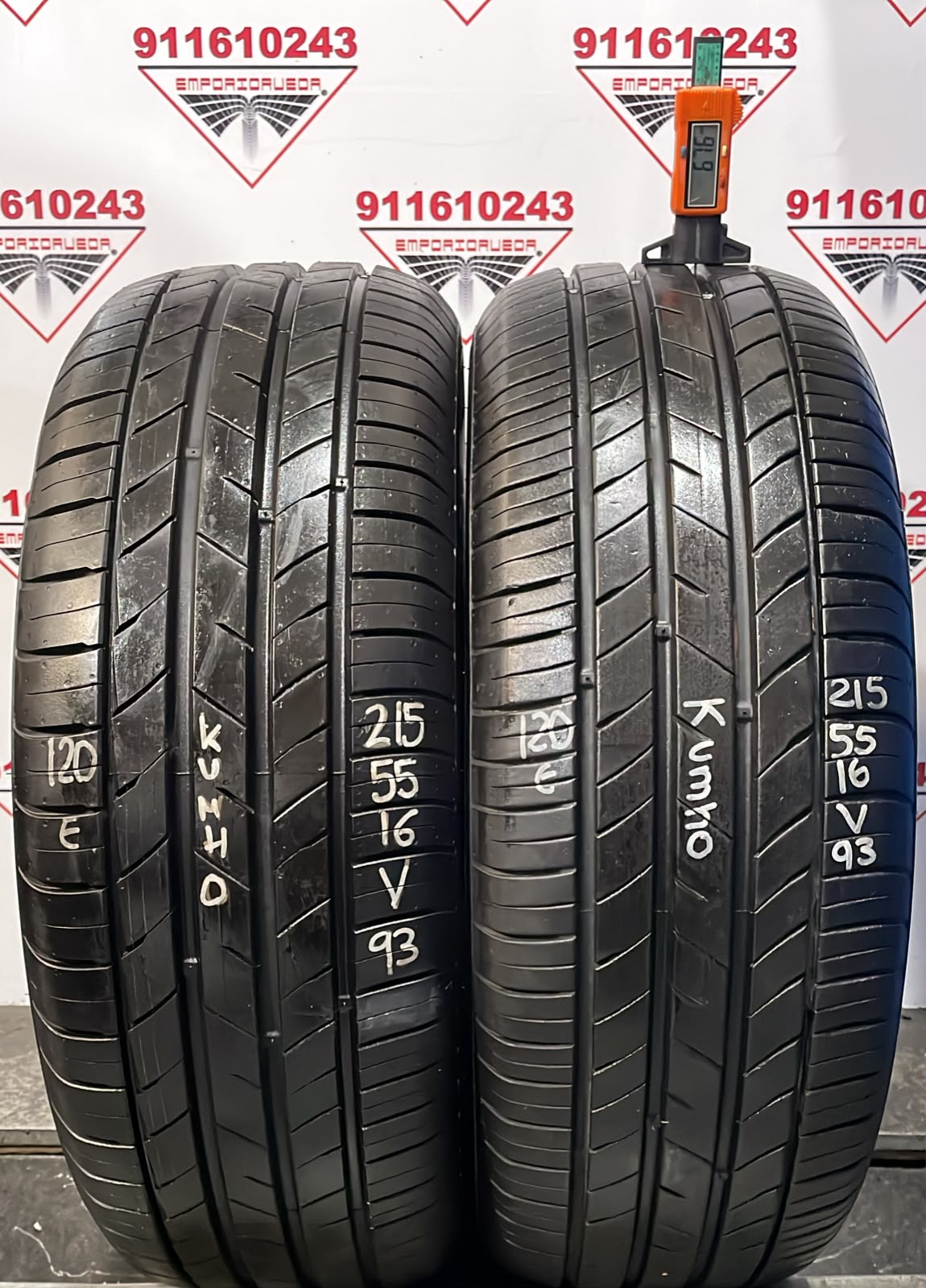 KUMHO ECSTA HS52 USADO  215/55 R16 93 V